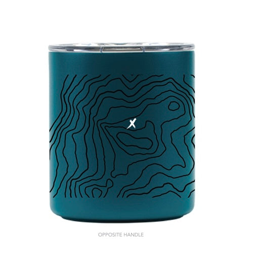 Topo Secret 12oz Teal Camp Mug