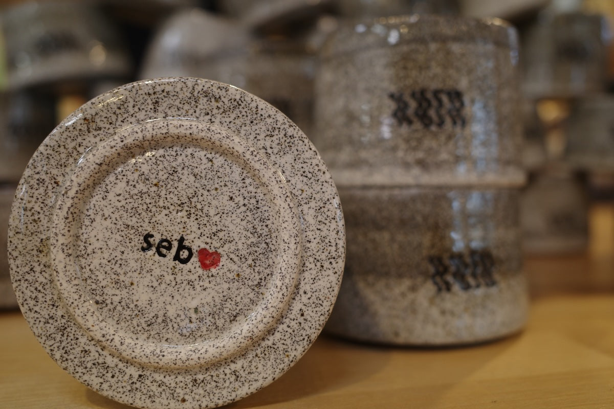 Seb ❤️ X Hush Hand Thrown Porcelain Mug