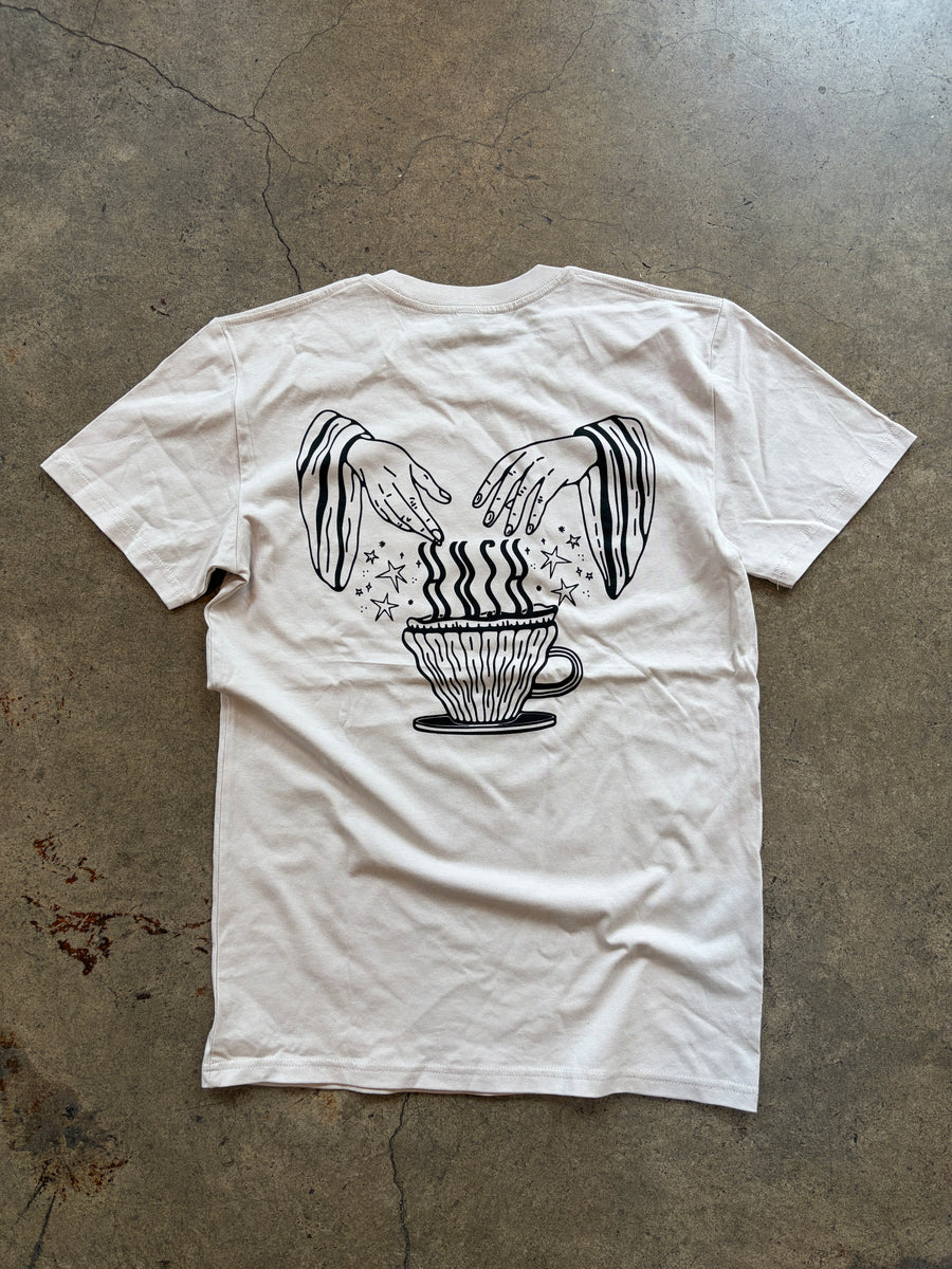 Hush Hush Magic Tee - Natural