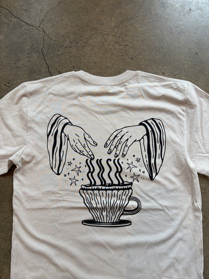 Hush Hush Magic Tee - Natural