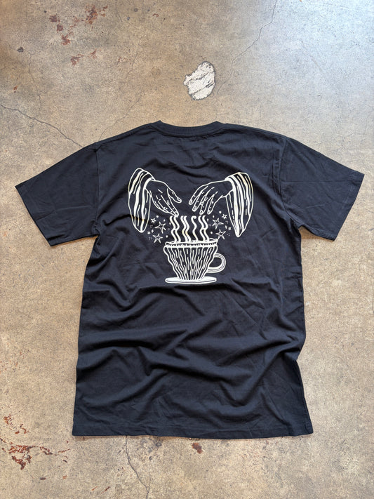 Hush Hush Magic Tee - Black