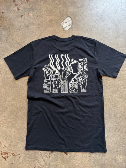 Hush Hush "It's Not a Cult" Tee - Black