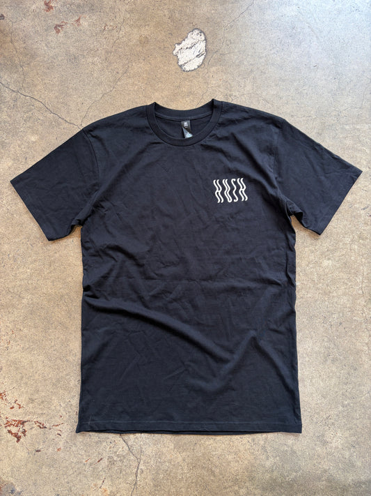 Hush Hush Magic Tee - Black